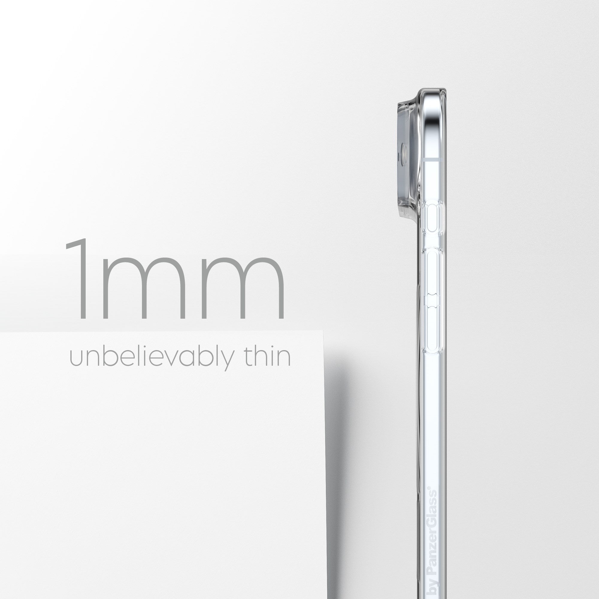 CARE™ by PanzerGlass® SL1M Case Transparent m. MagSafe iPhone Air